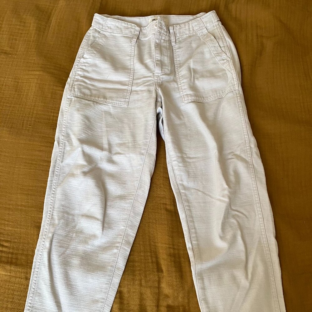 Madewell Griff Tapered Fatigue Cargo Pants -  Women's P26, Form Gray